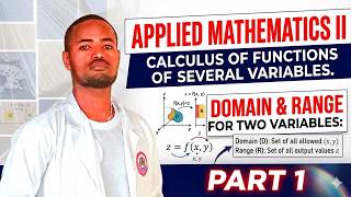 Domain & Range (2 Variables) Applied Math II: #DomainAndRange #TwoVariableFunctions #JohnASTU #Math