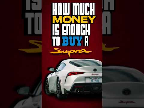 What Is The Cost Of Toyota Supra In India? 💰 #shorts #short #shortsvideo #shortsfeed #supra #jdm