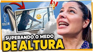 ENFRENTEI MEU MAIOR MEDO NA CN TOWER! [QUASE DESISTI NO TOPO DO CANADÁ] #MalaFeita
