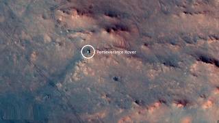 The Rare Moment Perseverance Was Photographed from Orbit