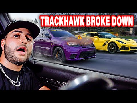 1000 HP Trackhawk DESTROYS Corvette ZR1?