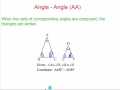 Triangle Similarity and Properties
