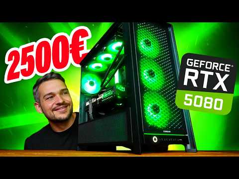 2500€ GAMING PC mit RTX 5080!! Zusammenbau & Test (2025)