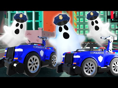 Ghosts Have Become Cops | Cartoon for Kids | Dolly and Friends - Thailand