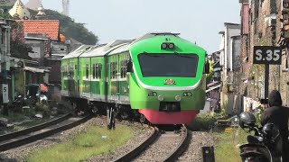 KERETA PAPASAN UNIK DAN KERETA INSPEKSI 4 DI WONOKROMO