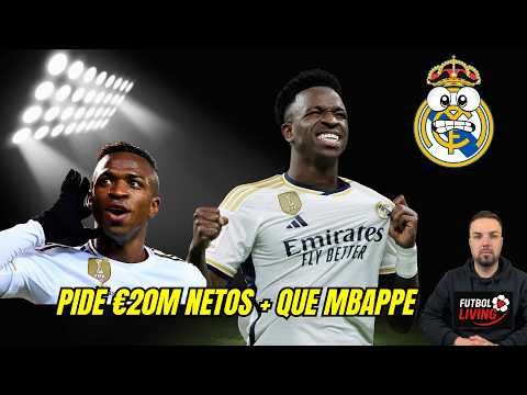 ❌Vinicius pide 20 M netos y bloquea las conversaciones ❌