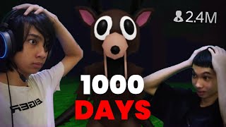 Not ending stream before 1000 DAYS | 🔴 99 nights in the forest Roblox pt3