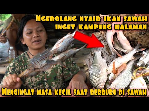 DEDE INOEN NGEBOLANG DI SWAH CIANJUR  BERBURU IKAN RAWA