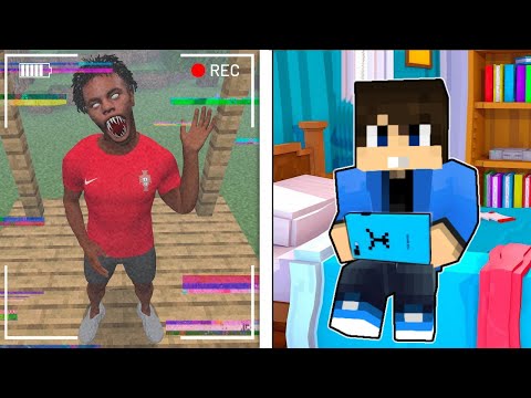 IJESZTŐ ISHOWSPEED AZ AJTÓM ELŐTT A MINECRAFTBAN!