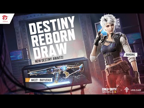 Destiny Reborn Draw -  Legendary AK117 - BAIYUEKUI | Garena Call of Duty: Mobile