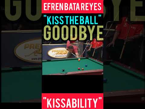 EFREN BATA REYES Kiss the ball GOODBYE | KISSABILITY  | Get Good Gerry |#Shorts
