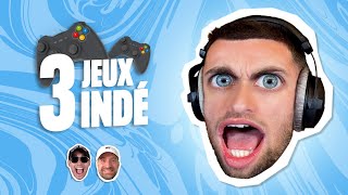 3 Jeux Indé (rien ne va) - Rediffusion Squeezie du 23/07