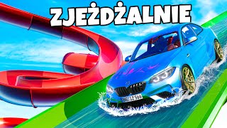 ❄️ OGROMNE ZJEŻDŻALNIE KONTRA AUTA!? | BeamNG Drive |