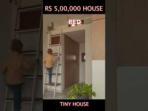 Epic 5 Lakh Rupee Tiny House in India | #shorts  #architecture #indianculture #whyarch