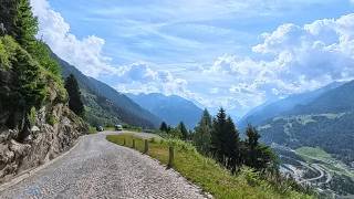 Gotthard Pass 4K 🇨🇭 Andermatt to Airolo via Tremola | Swiss Alps Scenic Drive