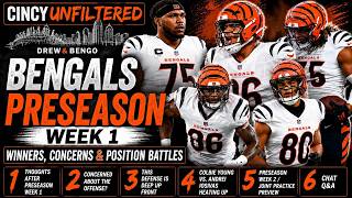 Bengals Preseason Week 1: Winners, Concerns & Position Battles