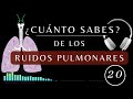Coñecementos sobre Ruidos Pulmonares