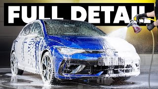 How I Wash, Polish & Coat a New VW Golf 8 R - Full Detail