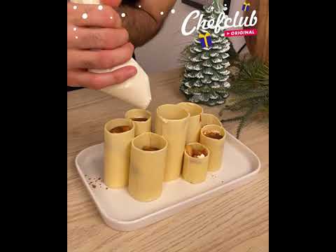 Les bougies de Noël charlotte aux pommes !