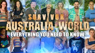 Everything You Need to Know About Survivor: Australia vs The World