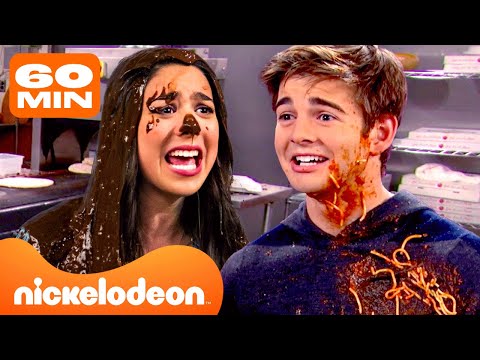 Les Thunderman | BATAILLE DE NOURRITURE avec les Thunderman pendant 1 heure ! 🍔 | Nickelodeon France