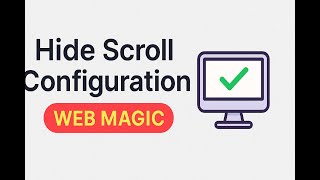 Flutter Web Scroll Configuration