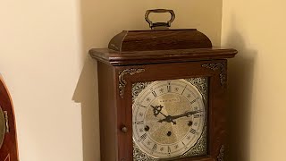 Hamilton Whitehall Triple Chime Mantle Clock Strikes 12am (Whittington)