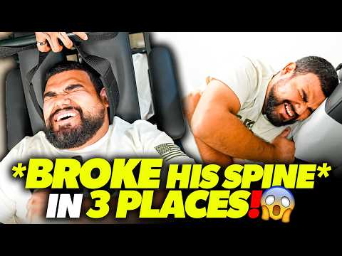 'EVERY' CHIROPRACTOR WAS **SCARED** TO 'CRACK HIS BACK!' 😱😭 | Dr Avram