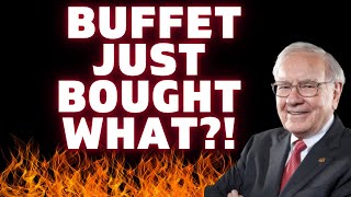 URGENT 🚨 WARREN BUFFETT Bought WHAT?! 🚨 Best Stocks To Buy Now?!