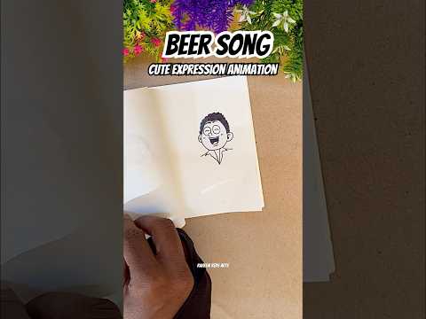 Trending expression 😹  #beersong  #trending #shortsvideo  #raheemredsarts #animation