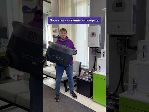 Портативна станція чи інвертор — що краще саме для вас? 🔋⚡#shorts #резервнеживлення