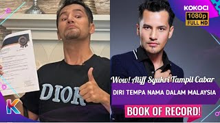 Wow! Aliff Syukri Tampil Cabar Diri Tempa Nama Dalam Malaysia Book Of Record!