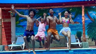 Vamos a divertirnos un rato en la piscina 🏊‍♀️🥳🤣