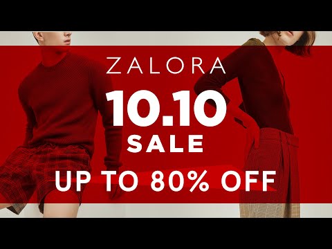 ZALORA 10.10 Diskon hingga 80%