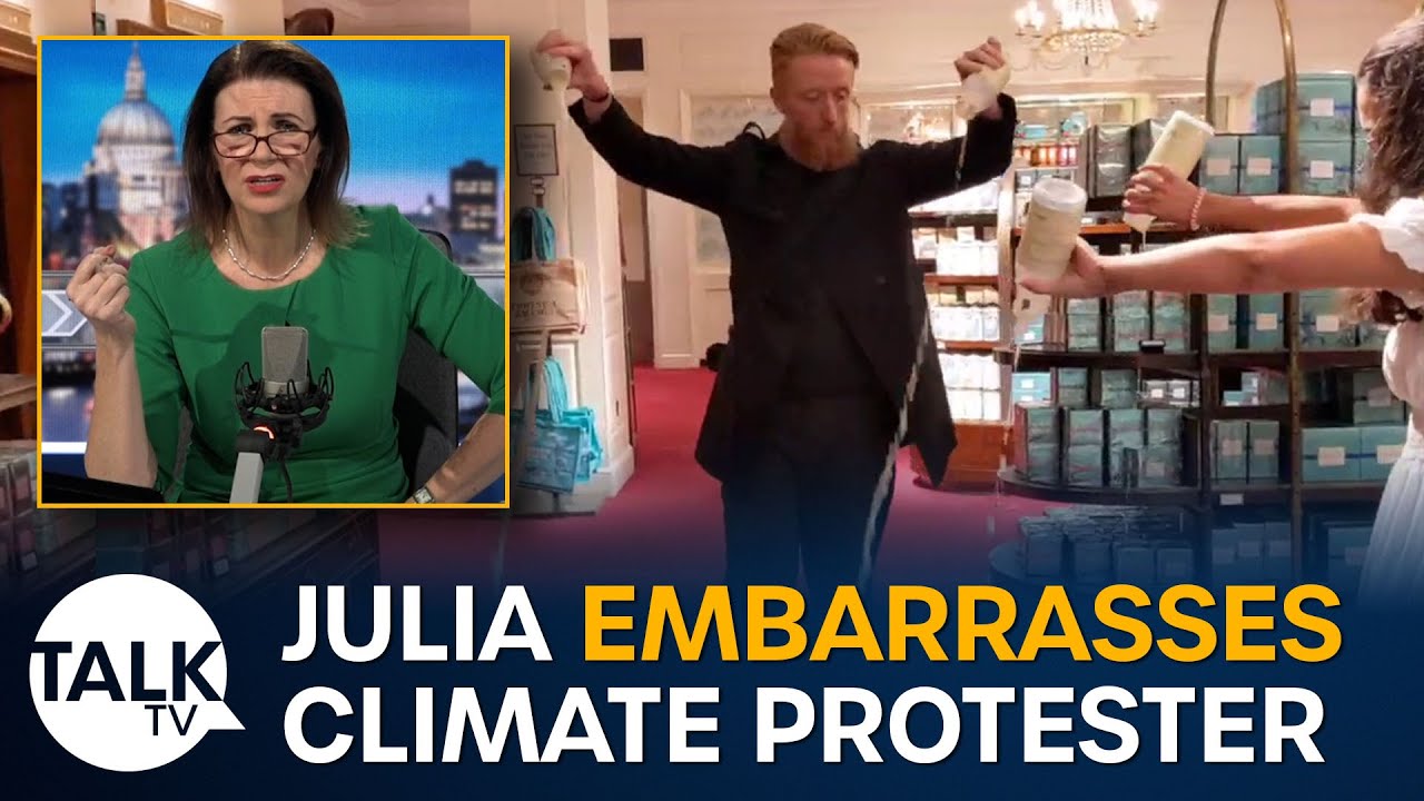 Julia Hartley-Brewer embarrasses ‘spoiled’ Animal Rebellion activist