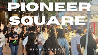 SEATTLE SANCTUARY CITY PIONEER SQUARE NIGHT MARKET 