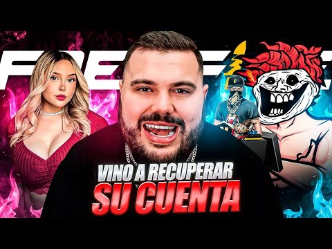 LINDURA FF RETA A L-TEMU 👹 A PVP PARA RECUPERAR SU CUENTA VETERANA SAKURA Y ESTO FUE LO QUE PASO 😱!!