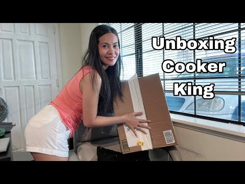 UNBOXING COOKER KING AND COOK WITH ME