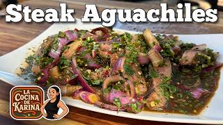Steak Aguachiles on the Blackstone Open Flame