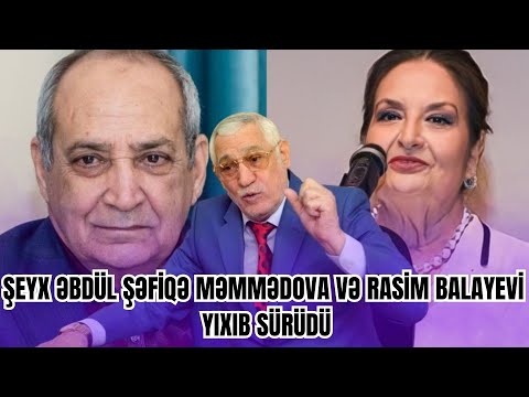 Şeyx Əbdül Şəfiqə Məmmədova və Rasim Balayevi yıxıb sürüdü: yer yiyəsiz olanda, donuz..."- LAF TV