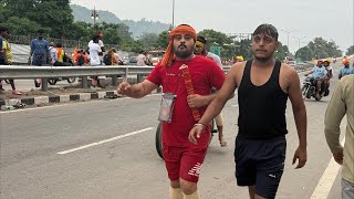 Haridwar dak kanwar yatra 2025 live, हरिद्वार कावड़ यात्रा लाइव