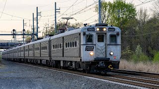 Full HD 60FPS: NJ Transit Arrow IIIs on NJCL South Amboy Trains with Penn Central Heritage 4/14/26