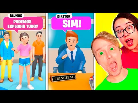 VIRAMOS DIRETORES de uma ESCOLA de MALUCOS! The Principal