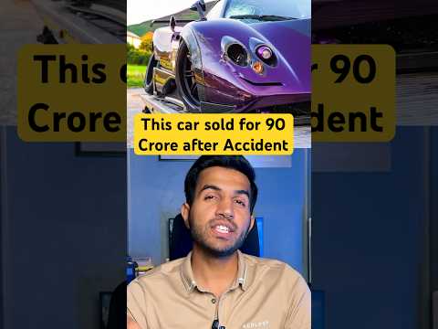 Lewis hamilton’s Pagani sold for 90 cr after accident #paganizonda #lewishamilton