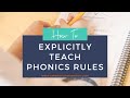 Phonics Pattern Teaching Strategies