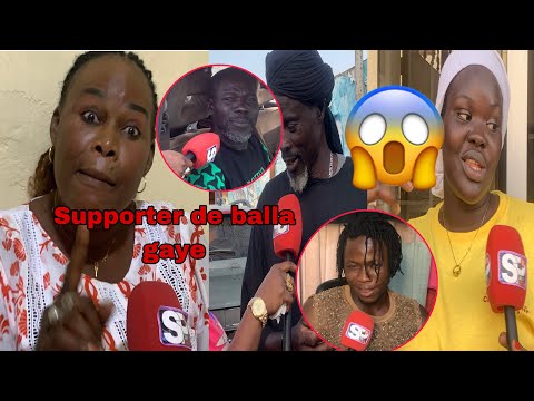 Les supporters de balla Gaye 2 am na niou confiance si balla gaye ho balla rek la niou geum