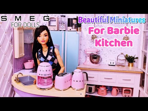 The perfect mini for the Barbie house kitchen has arrived 🤌🏻SMEG for Dolls