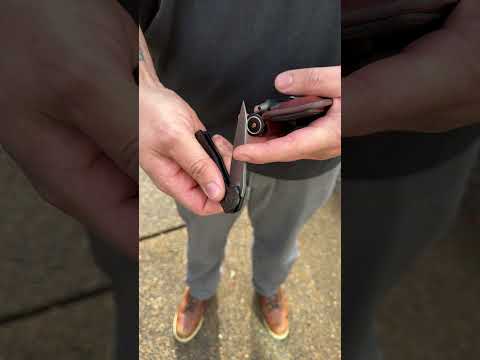 Gerber Fastball Pocket Knife in a TOK Standard Clip Sheath Everyday Carry Tool Organizer - USA Made