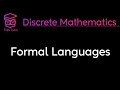 Formal Languages and Their Components