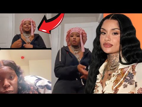 Chrisean ADDRESSING Kehlani for ALLEGEDLEY "CRUSHING" Blufuss and  Kehlani joined her LIVE Part 2 😱🤣